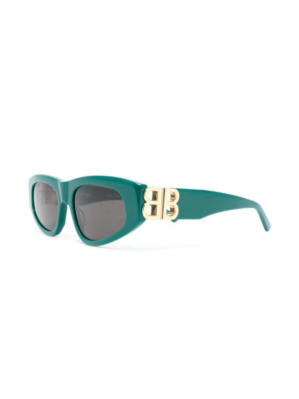 Balenciaga Eyewear Dynasty zonnebril met cat-eye montuur - Grijs