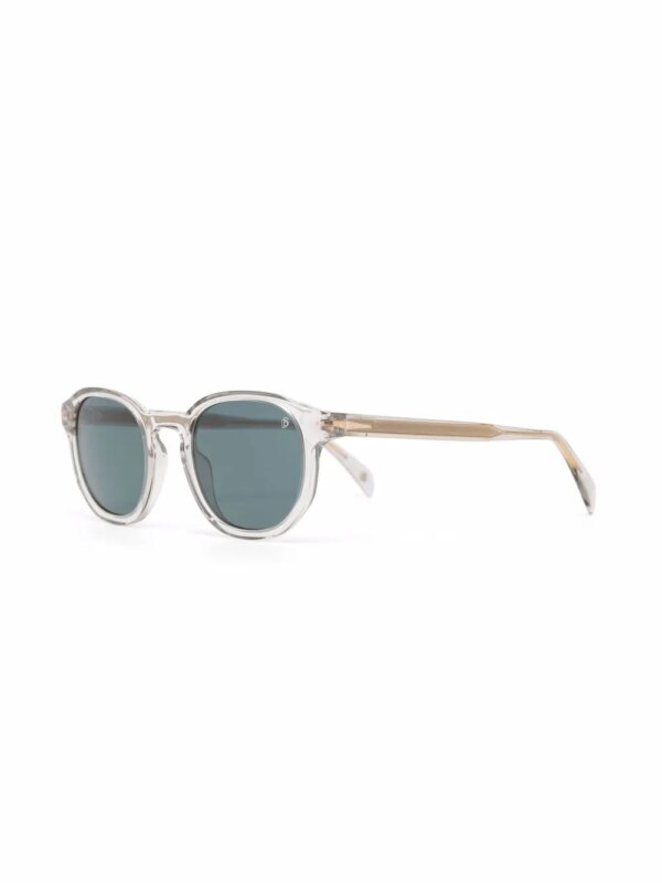 Eyewear by David Beckham Zonnebril met doorzichtig montuur - Grijs