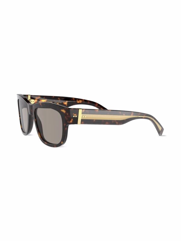 Dolce & Gabbana Eyewear Zonnebril met vierkant montuur - Bruin