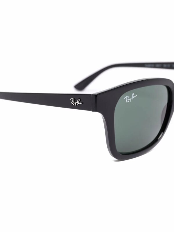 RAY-BAN JUNIOR RB9071S zonnebril met vierkant montuur - Zwart