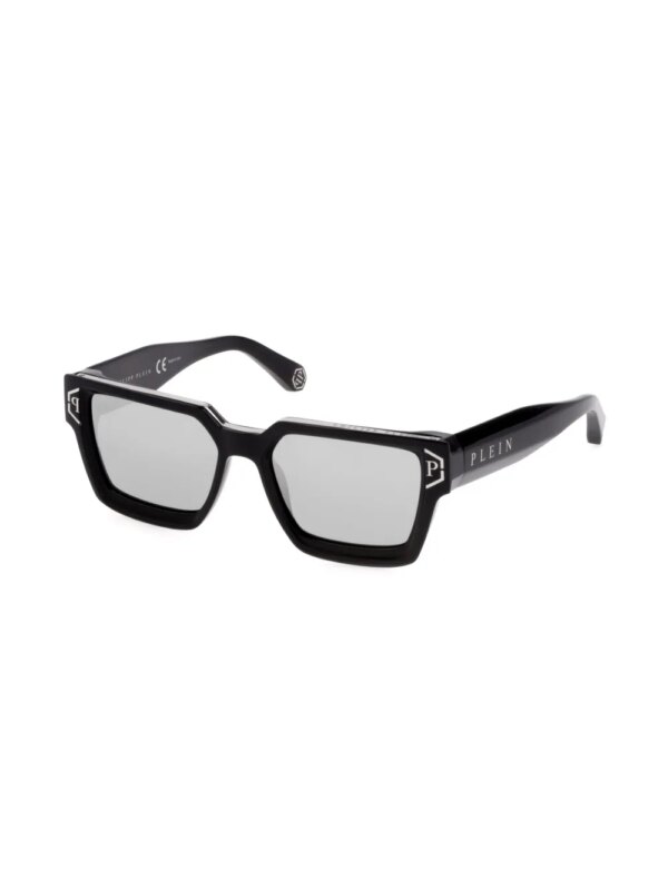 Philipp Plein Eyewear Plein Brave zonnebril met vierkant montuur - Grijs