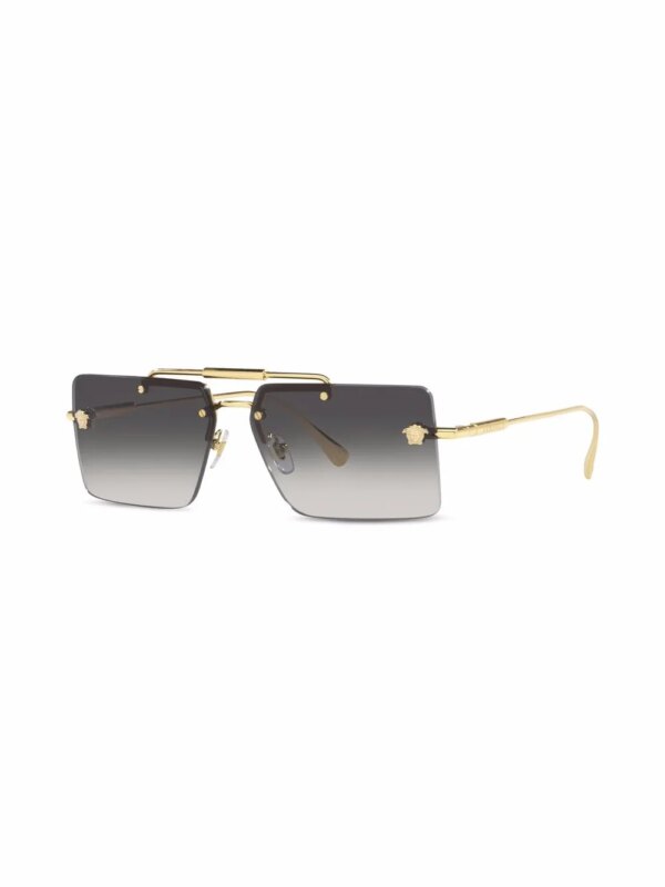 Versace Eyewear Zonnebril met kleurverloop - Goud