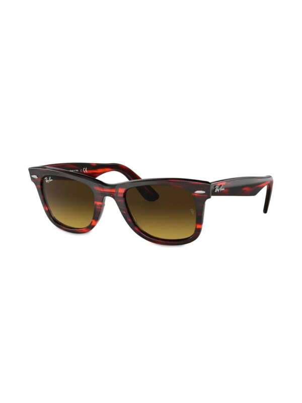 Ray-Ban Original Wayfarer zonnebril met vierkant montuur - Rood