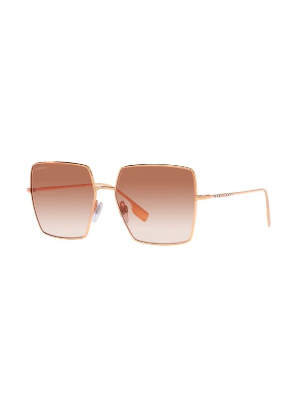 Burberry Eyewear Daphne zonnebril met vierkant montuur - Goud