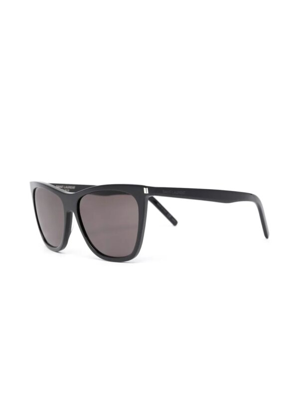 Saint Laurent Eyewear Zonnebril met wayfarer montuur - Zwart