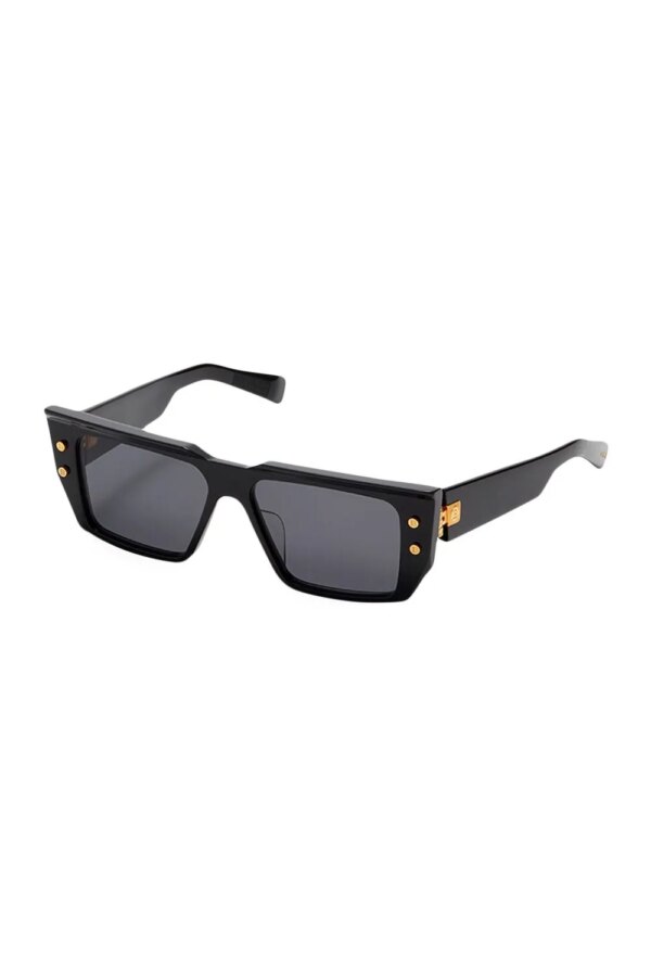Balmain Eyewear Zonnebril met vierkant montuur - Zwart