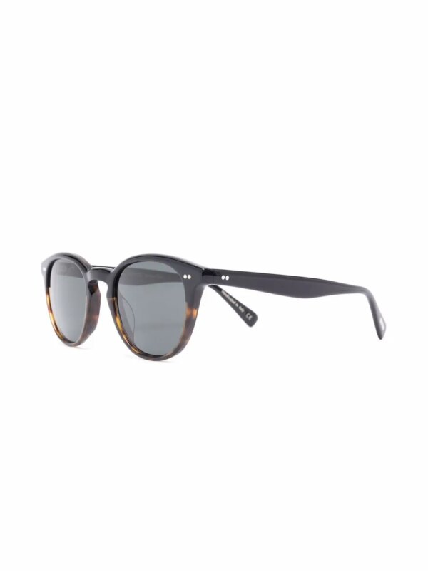 Oliver Peoples Desmon wayfarer zonnebril - Zwart