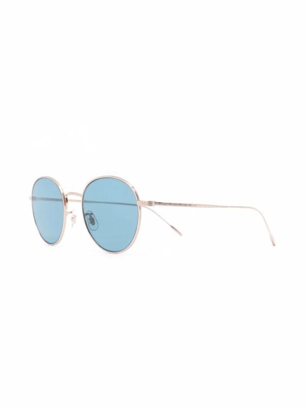 Oliver Peoples Altair zonnebril met rond montuur - Goud