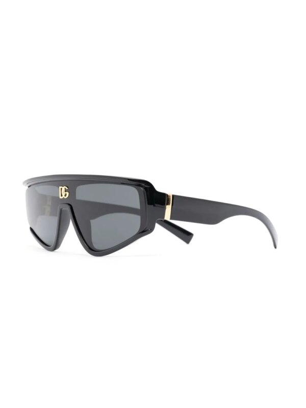 Dolce & Gabbana Eyewear Zonnebril met vierkant montuur - Zwart