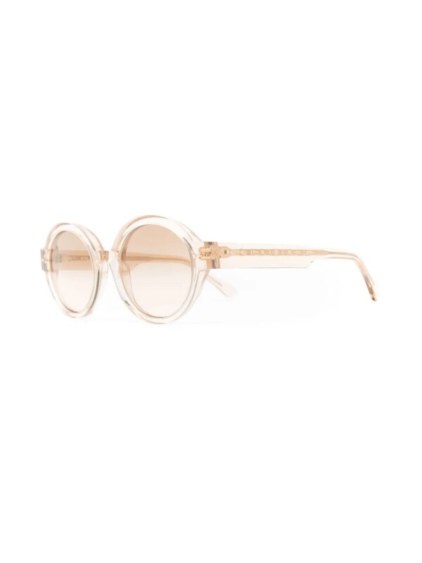 Ahlem Zonnebril met vierkant montuur - Beige