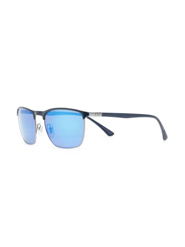 Ray-Ban Zonnebril met vierkant montuur - Blauw