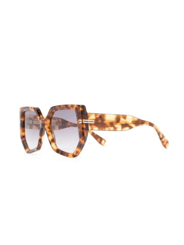 Marc Jacobs Eyewear Zonnebril met oversized montuur - Beige