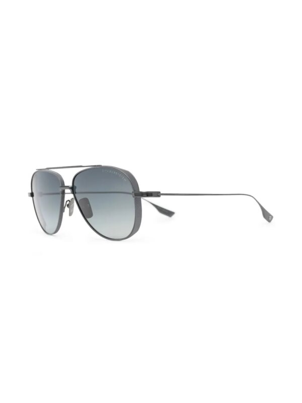 Dita Eyewear Subsystem zonnebril met piloten montuur - Zilver