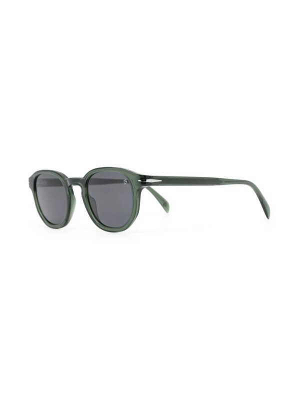 Eyewear by David Beckham Wayfarer zonnebril met getinte glazen - Groen