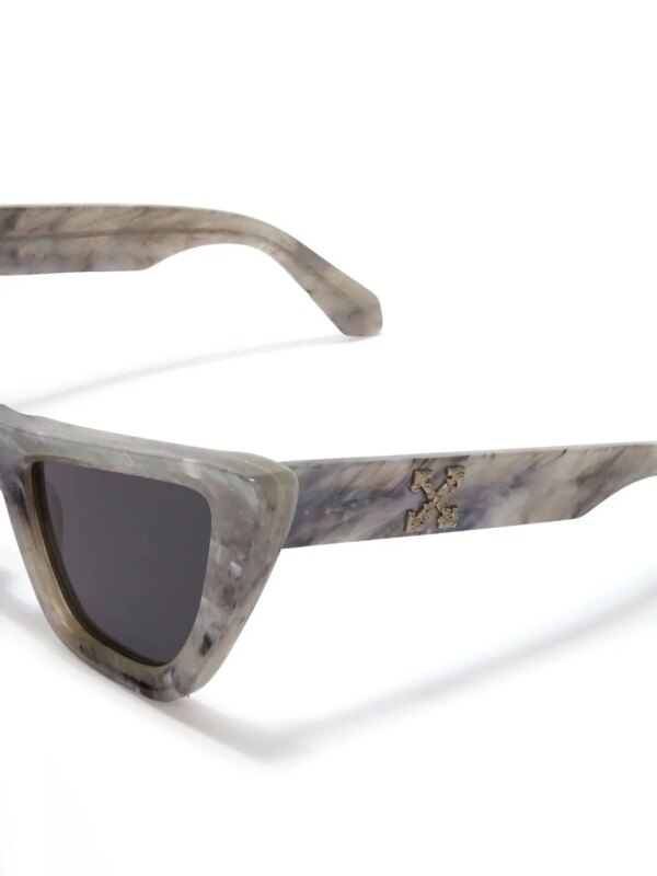 Off-White Eyewear Zonnebril met cat-eye montuur - Grijs