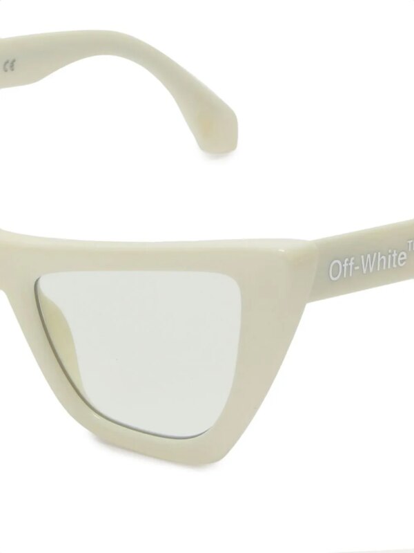 Off-White Eyewear Zonnebril met cat-eye montuur - Blauw