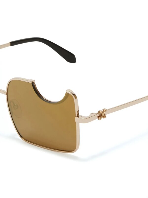 Off-White Eyewear Zonnebril met getinte glazen - Bruin