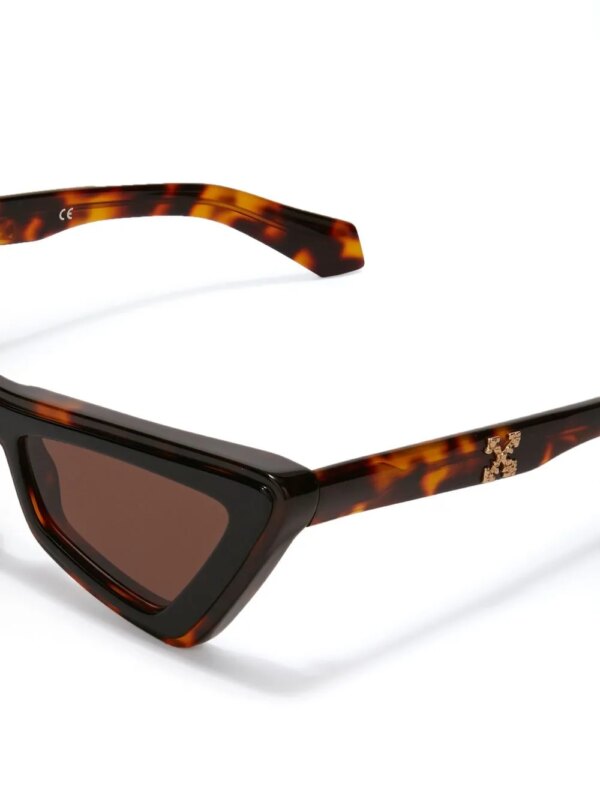 Off-White Eyewear Artemisia zonnebril met cat-eye montuur - Bruin