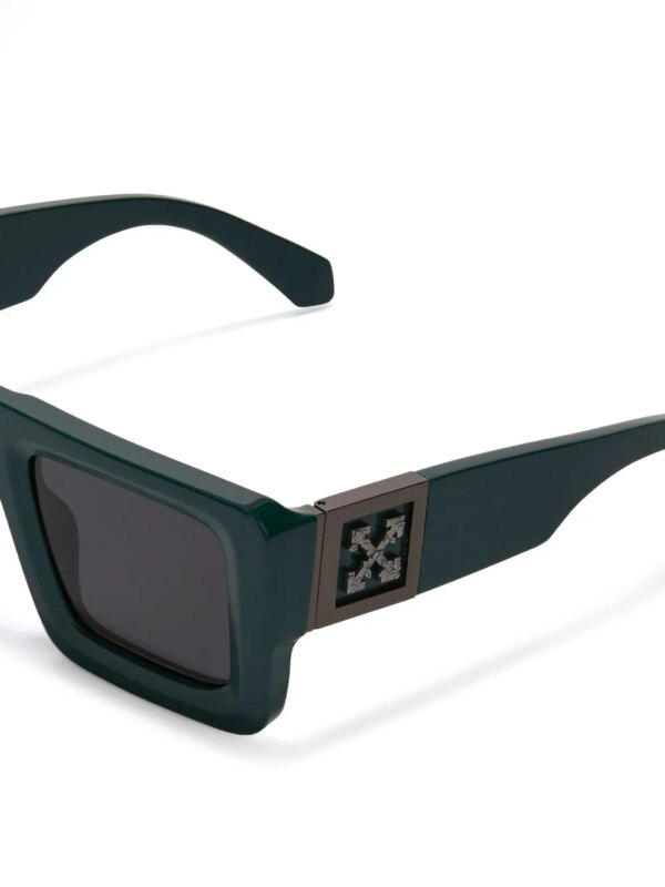 Off-White Eyewear Zonnebril met vierkant montuur - Grijs