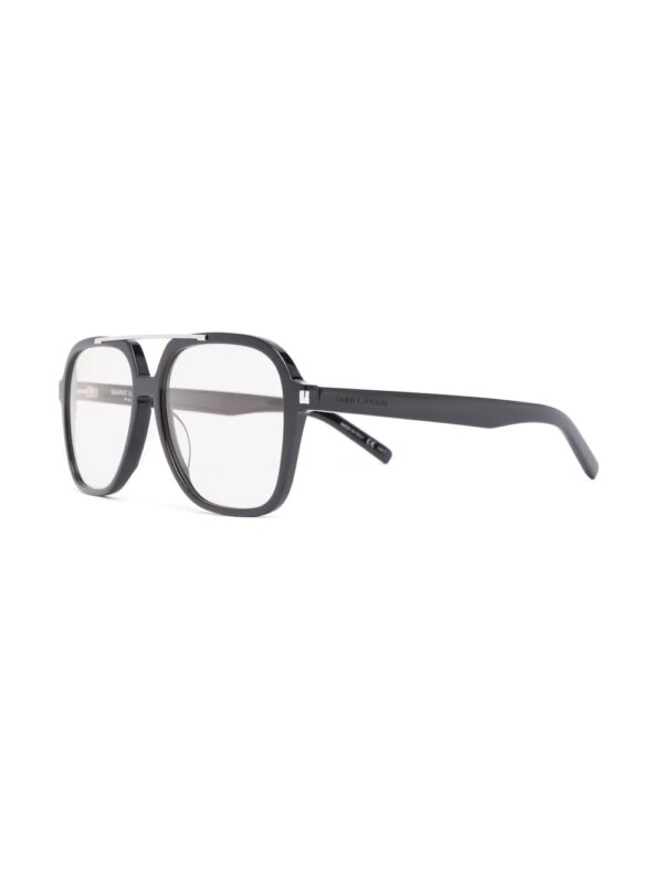 Saint Laurent Eyewear Zonnebril met piloten montuur - Zwart
