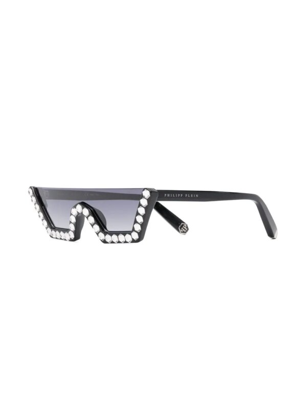 Philipp Plein Eyewear Zonnebril - Zwart
