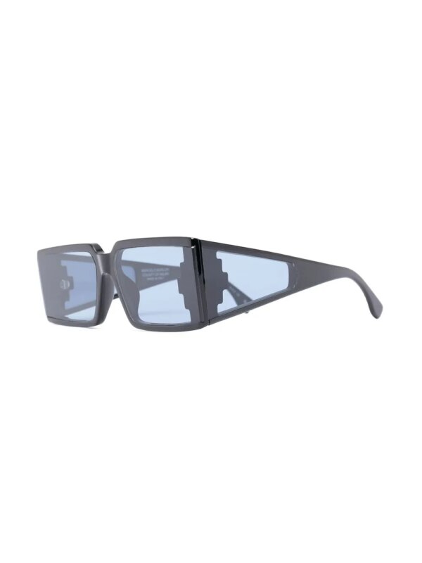 Marcelo Burlon County of Milan Eyewear Fagus zonnebril met vierkant montuur - Zwart