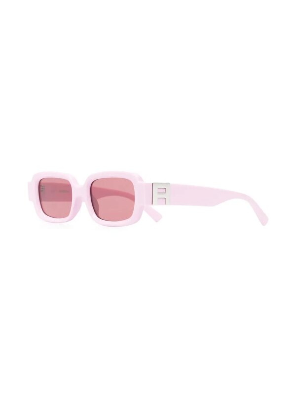 Ambush Eyewear Thia zonnebril met vierkant montuur - Roze