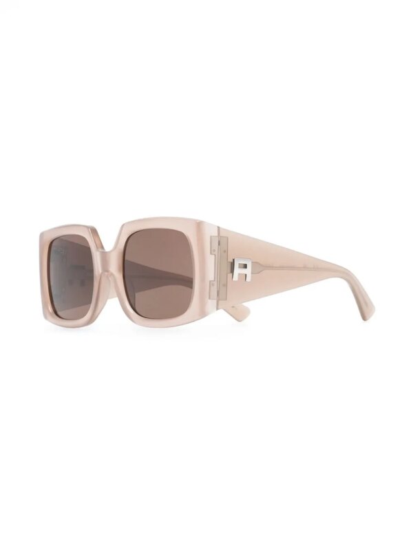 Ambush Eyewear Fhonix zonnebril met oversized montuur - Bruin