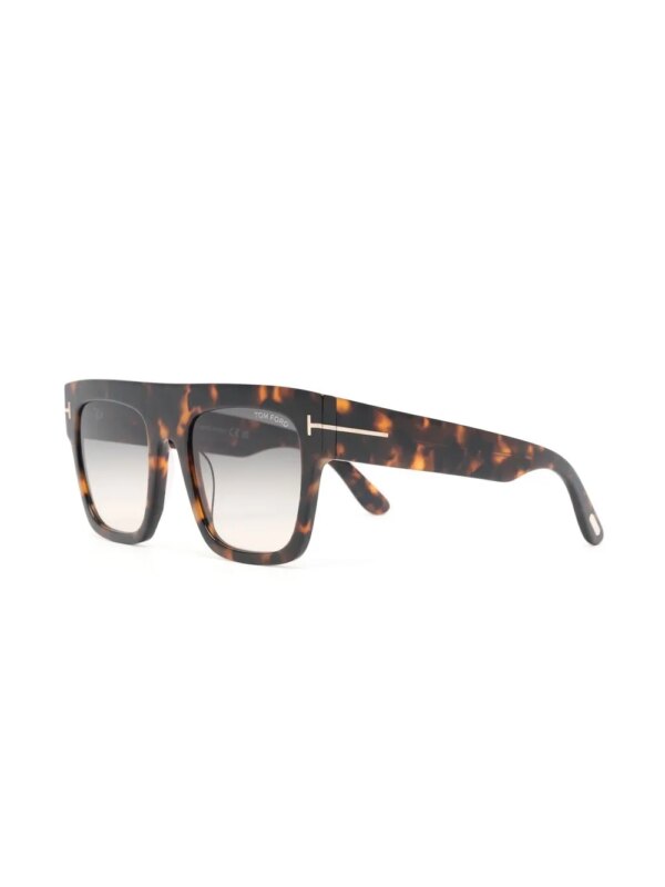 TOM FORD Eyewear Renee zonnebril met vierkant montuur - Bruin