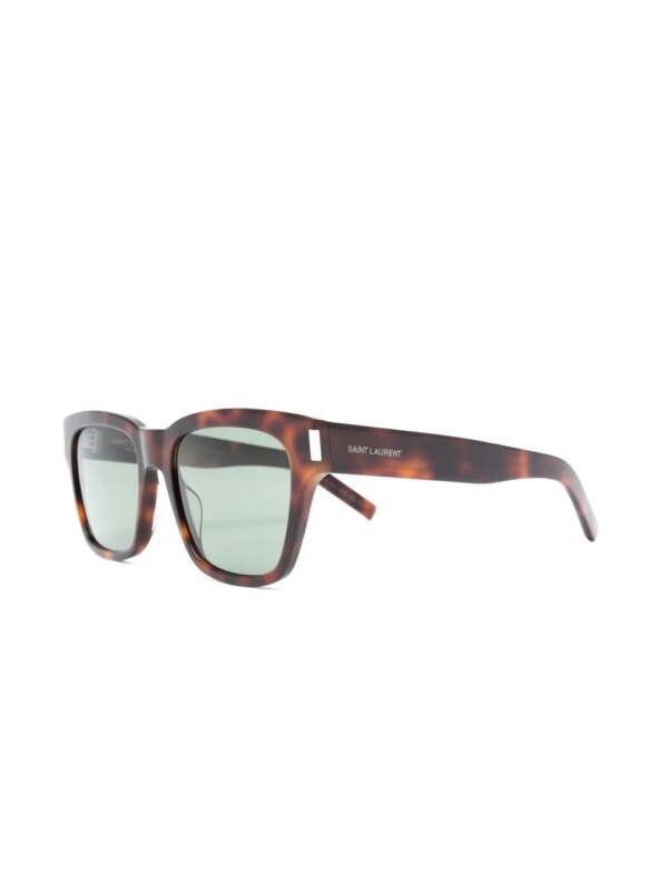 Saint Laurent Eyewear Zonnebril met wayfarer montuur - Bruin
