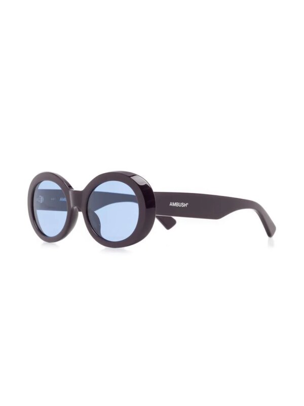 Ambush Eyewear Zonnebril met rond montuur - Paars