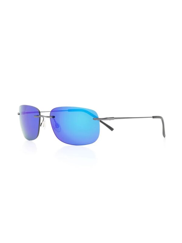Maui Jim Zonnebril met vierkant montuur - BLUE OHAI GUNMETAL