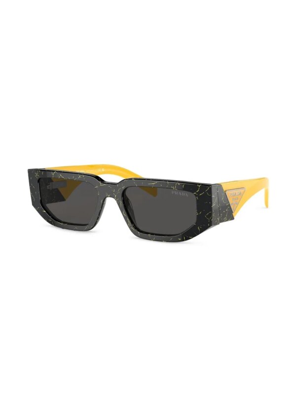 Prada Eyewear Zonnebril met logo - Zwart