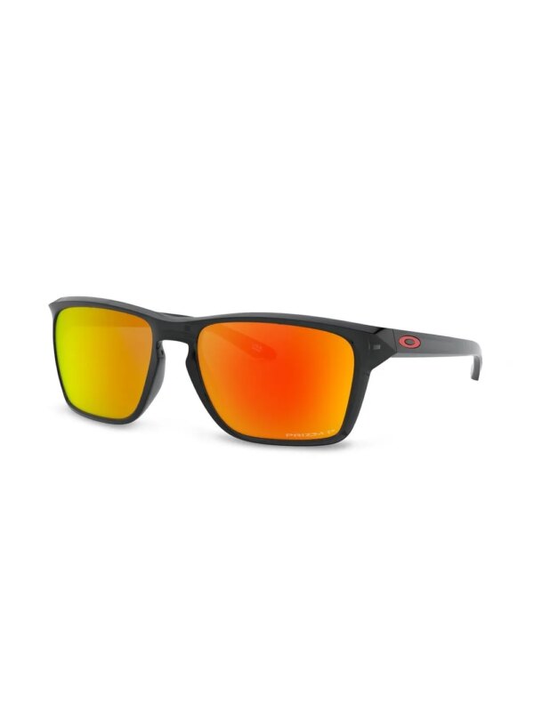 Oakley Sylas zonnebril met wayfarer montuur - Zwart