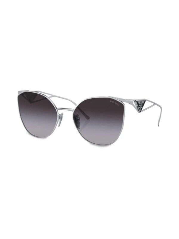 Prada Eyewear Zonnebril met cat-eye montuur - Zilver