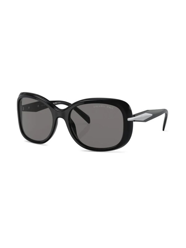 Prada Eyewear Zonnebril met logodetail - Zwart