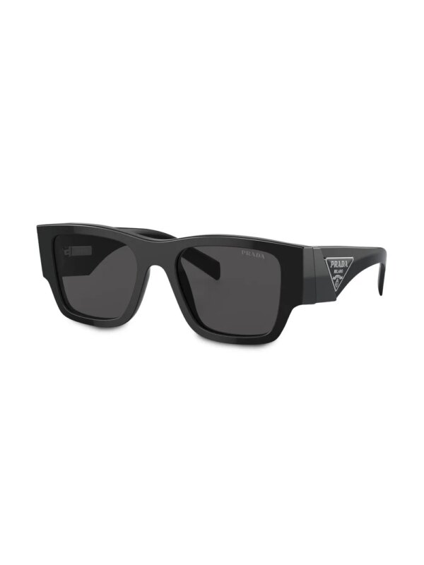 Prada Eyewear Zonnebril met logo - Zwart