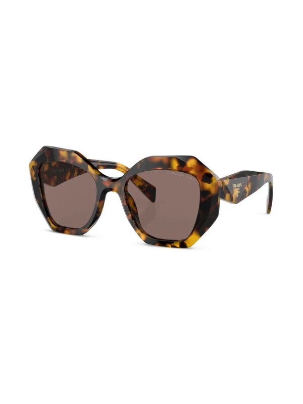 Prada Eyewear Zonnebril met schildpadschild design - Groen