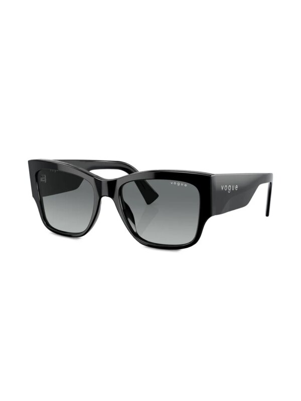 Vogue Eyewear Zonnebril met vierkant montuur - Zwart