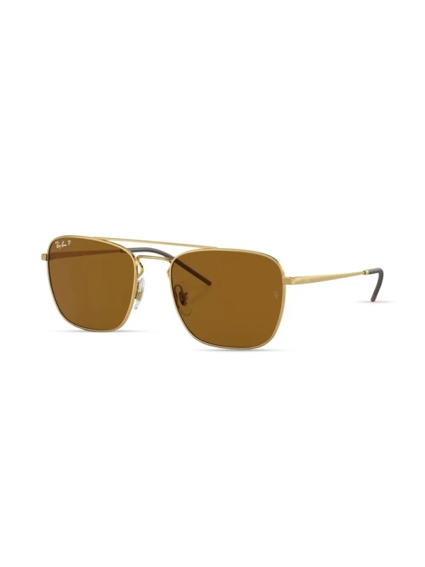 Ray-Ban Zonnebril met vierkant montuur - Goud