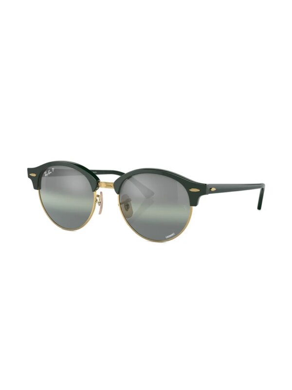 Ray-Ban Zonnebril met rond montuur - Groen