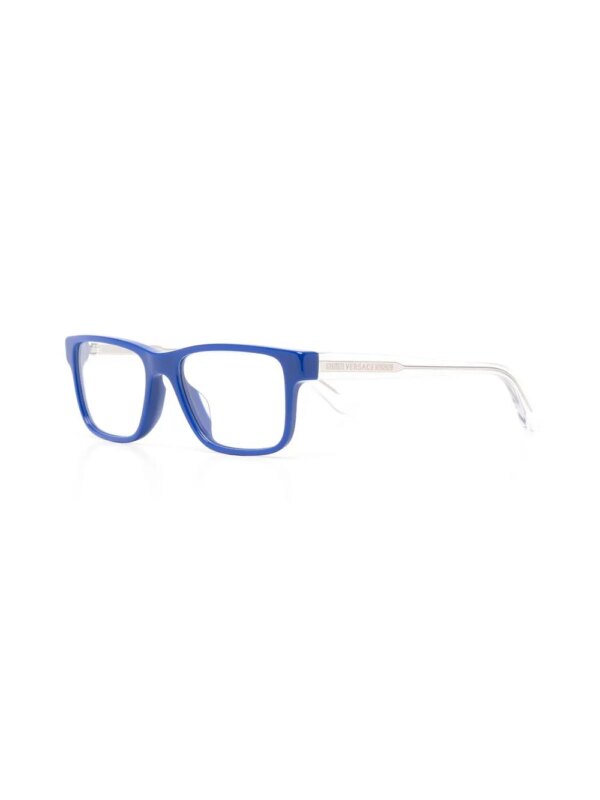 Versace Eyewear Zonnebril met vierkant montuur - Blauw
