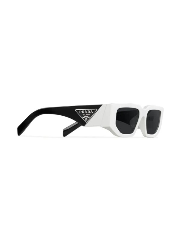 Prada Eyewear Symbole zonnebril met colourblocking - Zwart