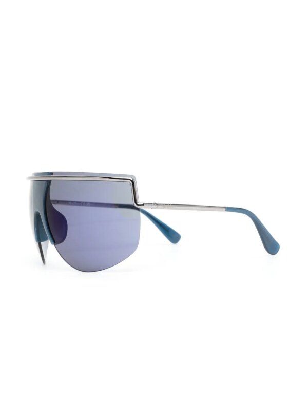 Max Mara Eyewear Zonnebril met piloten montuur - Blauw