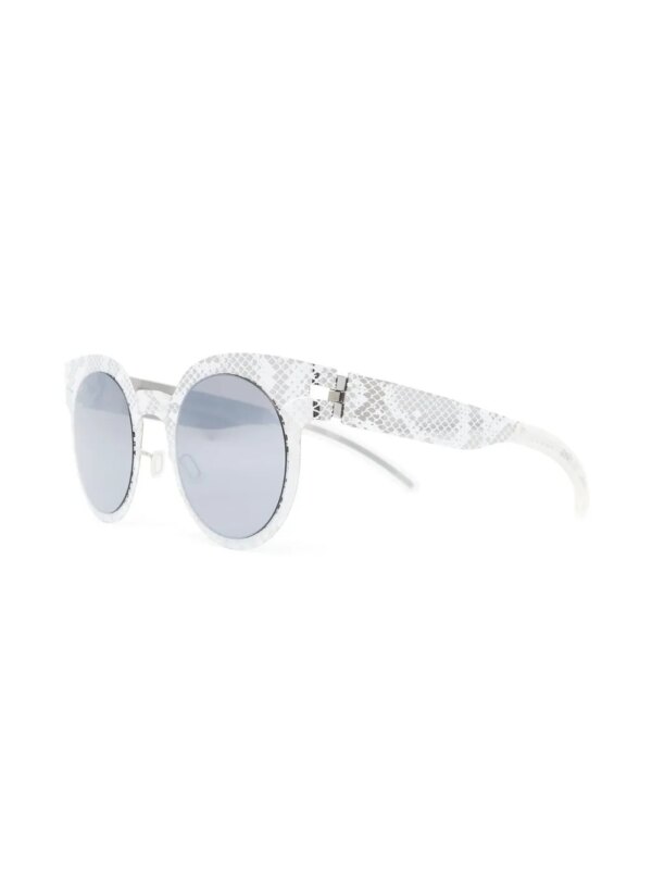 Mykita Wayfarer zonnebril - Zilver