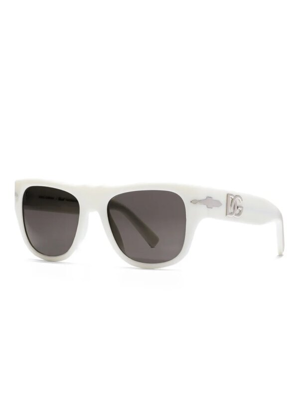 Dolce & Gabbana Eyewear x Persol zonnebril met vierkant montuur - Wit