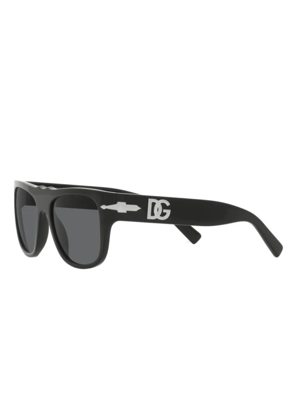 Dolce & Gabbana Eyewear x Persol zonnebril met vierkant montuur - Zwart