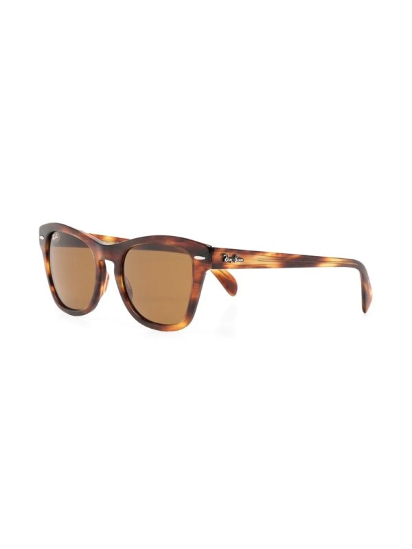 Ray-Ban Zonnebril met cat-eye montuur - Bruin