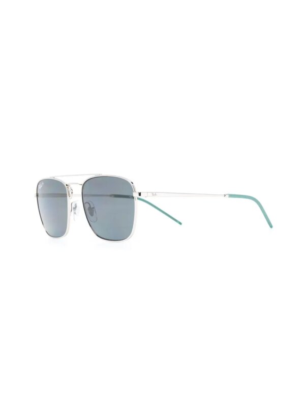 Ray-Ban RB3588 zonnebril met piloten montuur - Zilver
