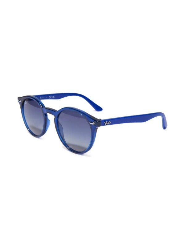 RAY-BAN JUNIOR Zonnebril met rond montuur - Blauw